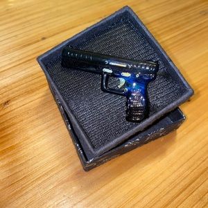 Glass Arts Gun Pendant